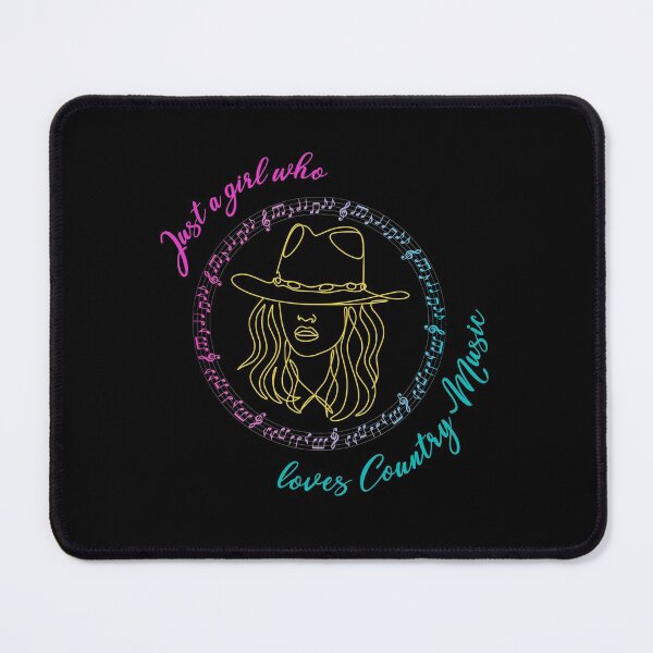 Item preview, Just A Girl Who Loves Country Music - Country Music Fans designed and sold by DesignByLeo.