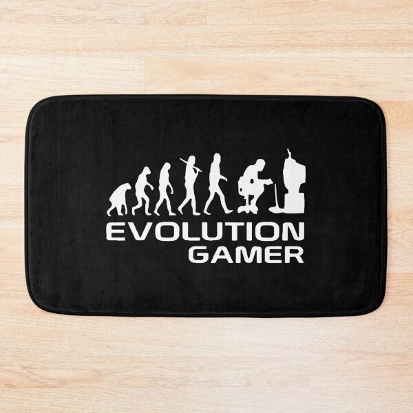Item preview, Evolution of Gamer Nerd Funny Tech Evolution Love Computer Library Gift Premium Apparel Funny Holiday Xmas designed and sold by DesignByHeartUK.