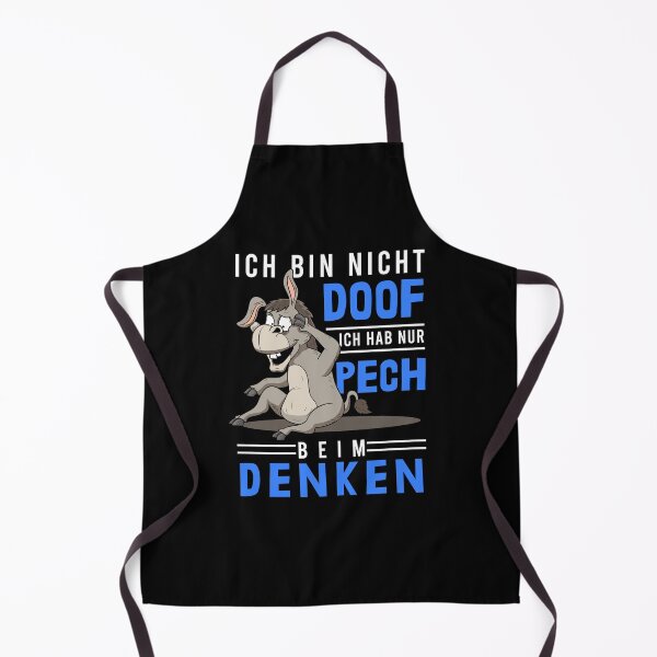 Item preview, Bad luck when thinking, stupidity, stupid, stupid donkey designed and sold by Printed-Memes.