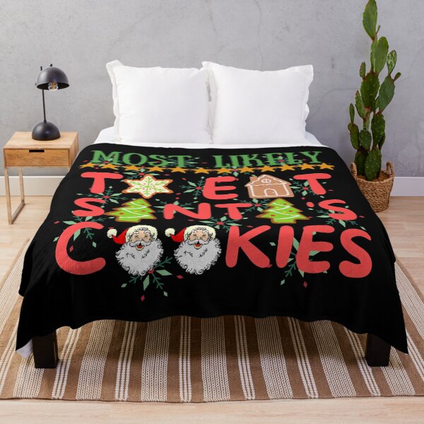 Item preview, Most Likely To Eat Santa's Cookies - Funny Christmas, Matching Christmas, Holiday Shirt Christmas Shirt designed and sold by Vibing-Right.