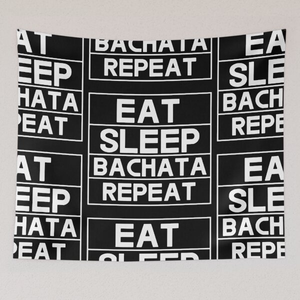 Item preview, Eat Sleep Bachata Repeat Love Bachata Gift Premium Apparel Funny Holiday Xmas designed and sold by DesignByHeartUK.