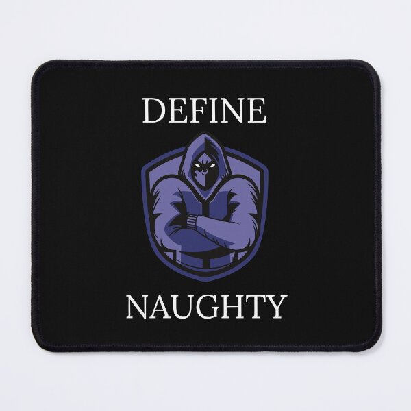 Item preview, Define Naughty - Funny, Sarcastic Christmas Tee, Santa's Naughty List T-shirt. designed and sold by WholesumArt.