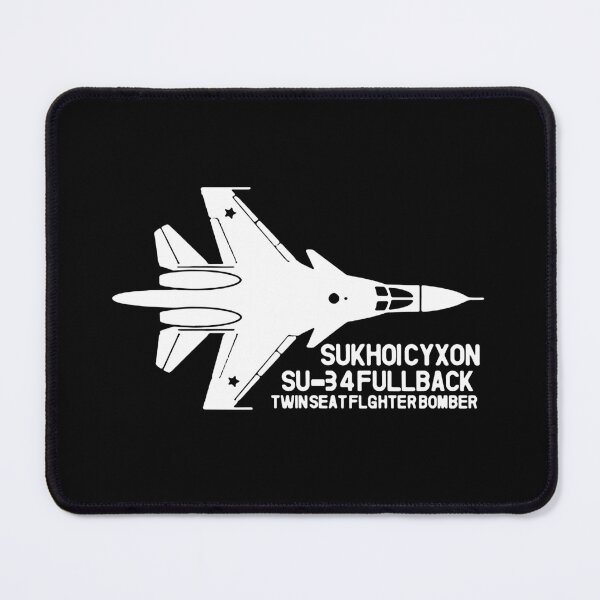 Item preview, Combat Plane Fighter Jet SU 34 Fullblack Worldwar bomber love to fly plane mustang Art Apparel Essential Motivation Inspiration Joy Mood  Funny Halloween designed and sold by DesignByHeartUK.