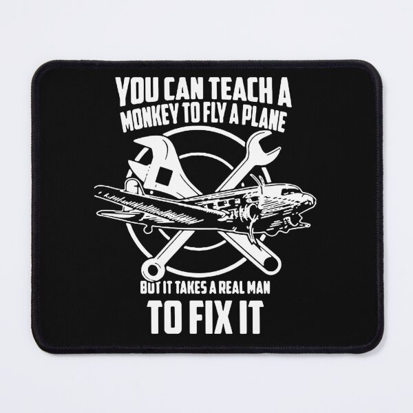Item preview, Aircraft Mechanic Aironotical Engineerairplane maintenance Funny Saying Art Apparel Essential Motivation Inspiration Joy Mood Funny Cat Halloween designed and sold by DesignByHeartUK.