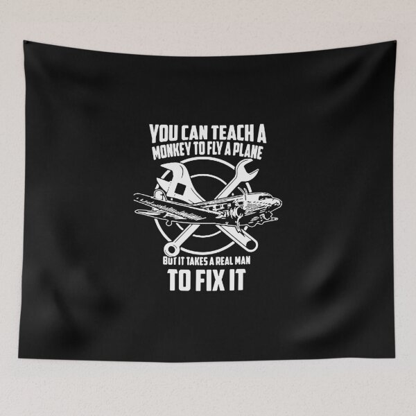 Item preview, Aircraft Mechanic Aironotical Engineerairplane maintenance Funny Saying Art Apparel Essential Motivation Inspiration Joy Mood  Funny Cat Halloween designed and sold by DesignByHeartUK.