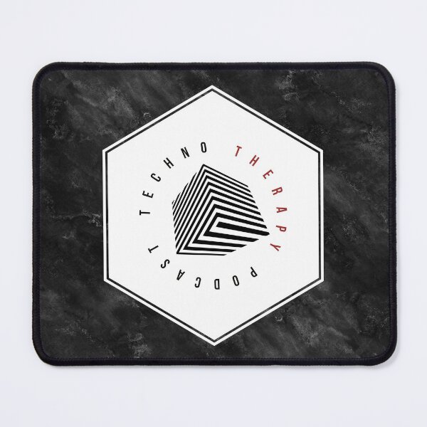 Item preview, Techno Therapy Podcast designed and sold by MadLinesDesign.