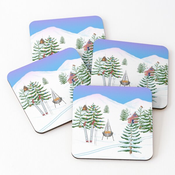 Item preview, Christmas at the Cabin designed and sold by AnnaHaalandArt.