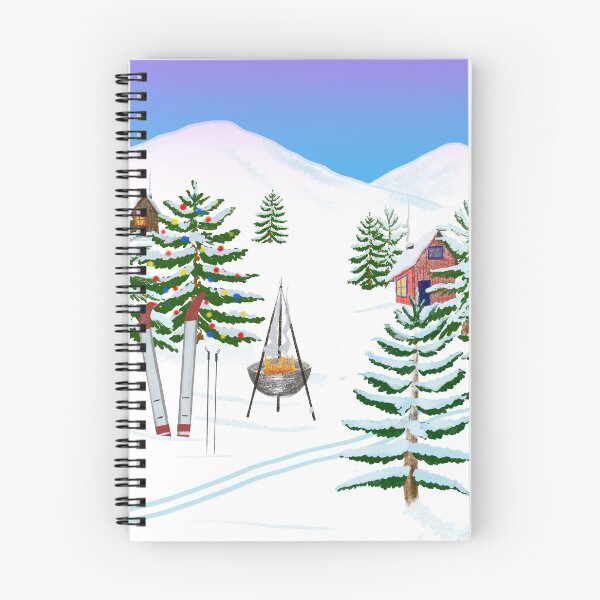 Item preview, Christmas at the Cabin designed and sold by AnnaHaalandArt.