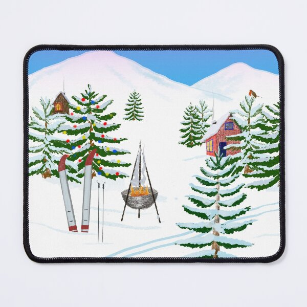 Item preview, Christmas at the Cabin designed and sold by AnnaHaalandArt.