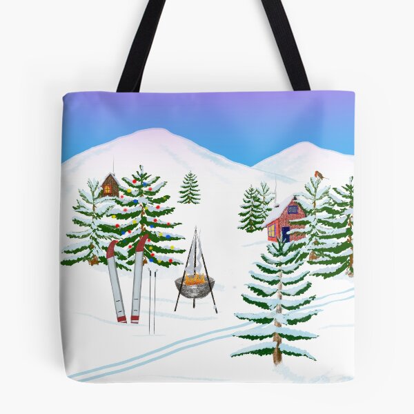 Item preview, Christmas at the Cabin designed and sold by AnnaHaalandArt.