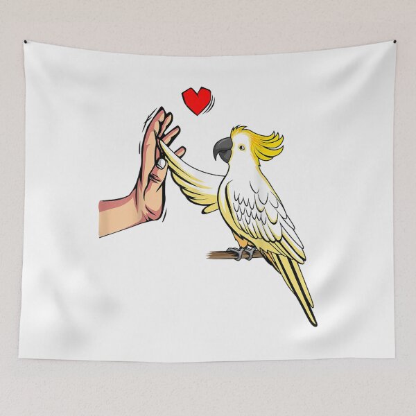 Item preview, Cockatoo Love Parrot Bird Women designed and sold by MikkiVEvans.