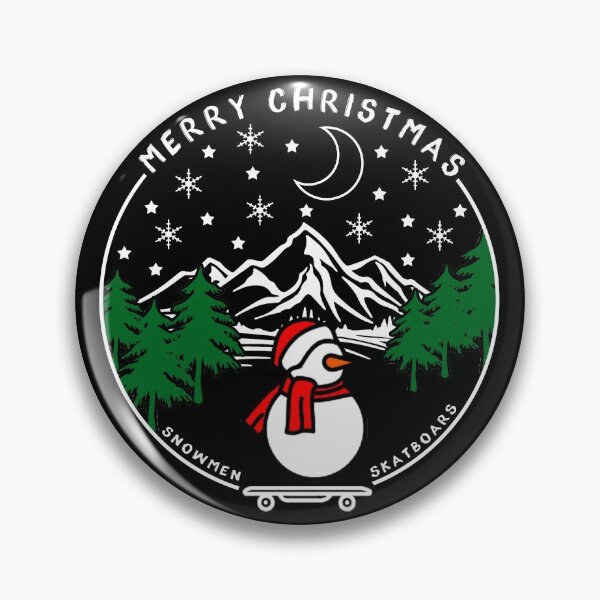 Item preview, snowmen christmas holiday skatboard designed and sold by Art-by-da.
