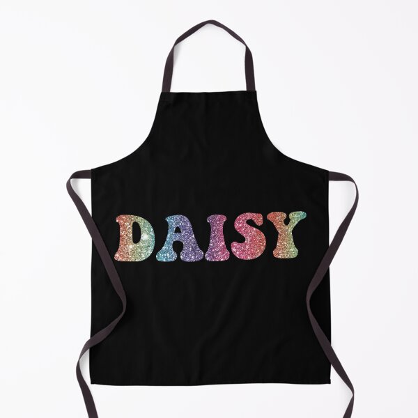 Item preview, Daisy Rainbow Glitter Custom Name designed and sold by craftswithfeee.