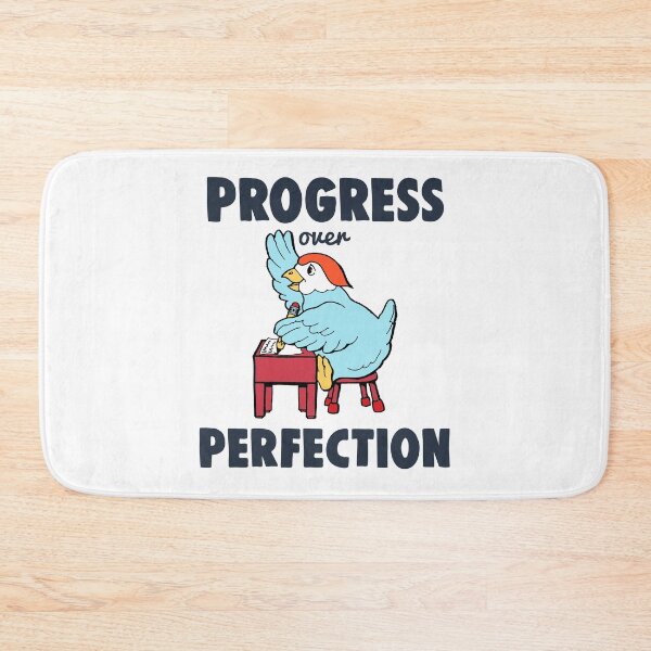 Item preview, Motivational Progress Over Perfection Back to School Teacher designed and sold by wingstar.
