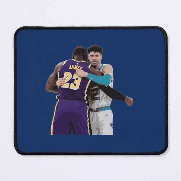 Item preview, Lebron James x Lamelo Ball Encouraging Hug   designed and sold by Luciemaven.