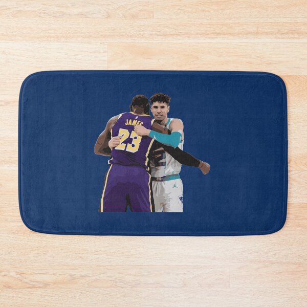 Item preview, Lebron James x Lamelo Ball Encouraging Hug   designed and sold by Luciemaven.
