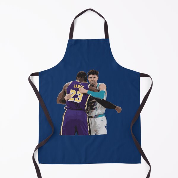 Item preview, Lebron James x Lamelo Ball Encouraging Hug   designed and sold by Luciemaven.