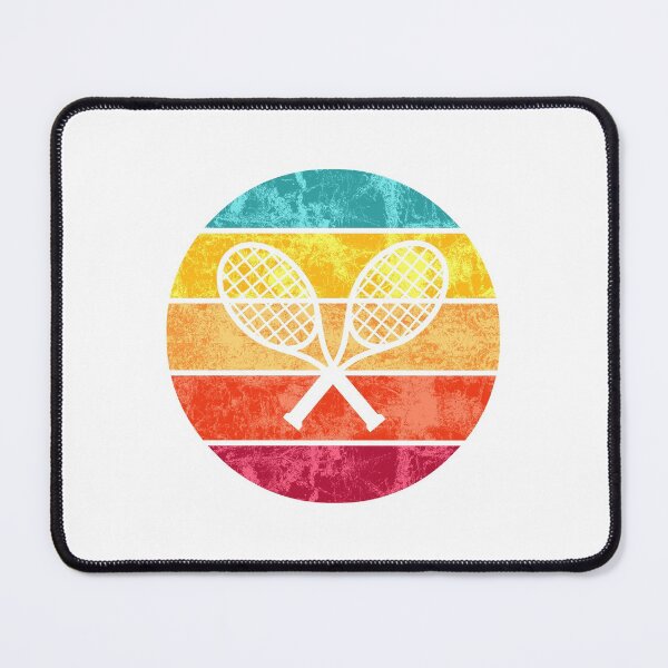 Item preview, Crossed Tennis Rackets 80s Retro Sun Vintage Graphic designed and sold by wingstar.