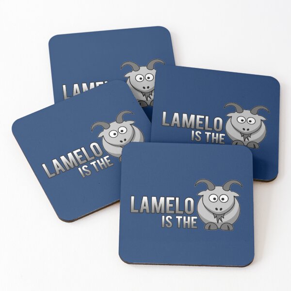 Item preview, LaMelo is the Goat Black Shirts Mask _amp_    designed and sold by Luciemaven.