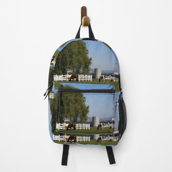 Item preview, Horses at California vineyard designed and sold by OrcaNature.