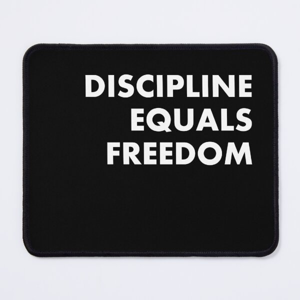 Item preview, Discipline Equals Freedom designed and sold by Lovecracy.