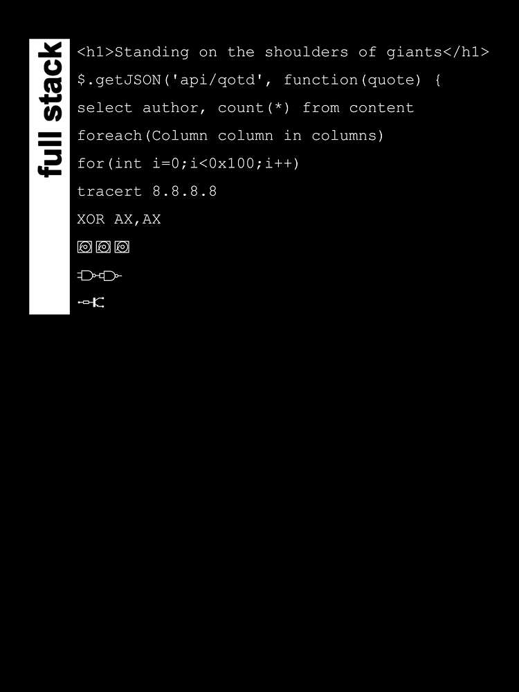 Thumbnail 7 of 7, Oversized T-Shirt, Full stack developer designed and sold by fullstack.