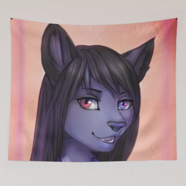 Artikelvorschau, Fursona Indigo 1 entworfen und verkauft von DiscoGypsyFish.