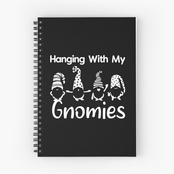Item preview, Hanging with my gnomies, funny gnomes, christmas designed and sold by thepeaceful90.