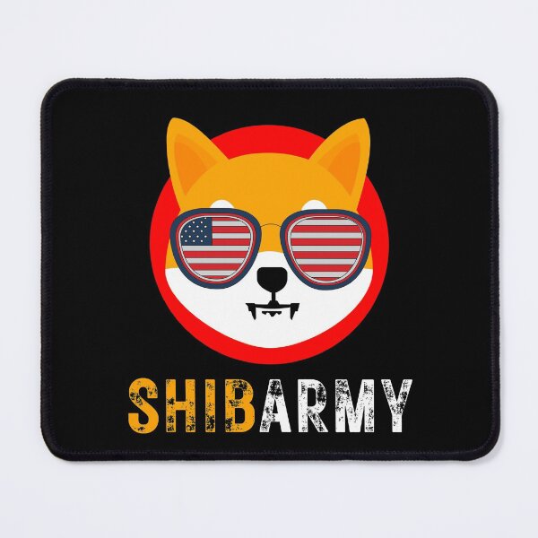 Item preview, Shiba Army, Shiba Inu Coin With Sunglasses with USA flag designed and sold by RE PIXEL.