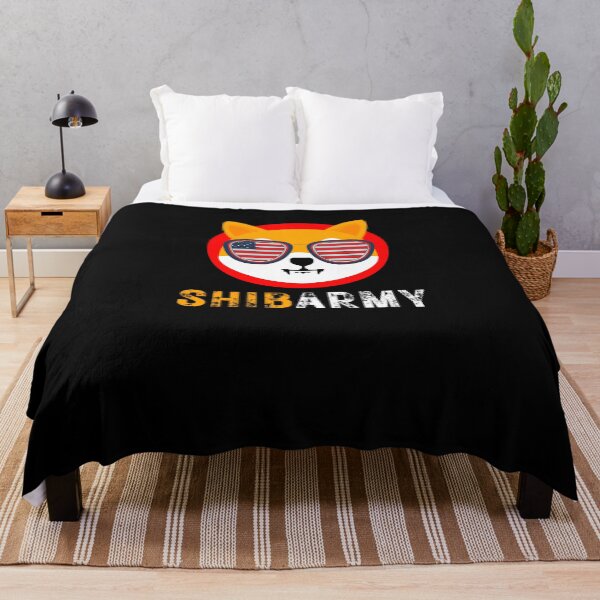 Item preview, Shiba Army, Shiba Inu Coin With Sunglasses with USA flag designed and sold by RE PIXEL.