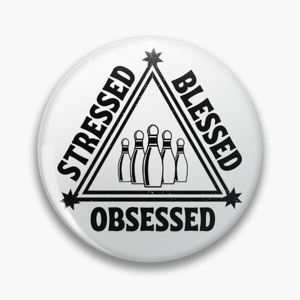 Item preview, Bowling: Stressed. Blessed. Obsessed. designed and sold by TheGreenGoat.