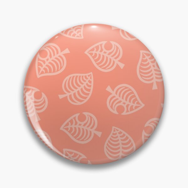 Item preview, Nook Leaf - Salmon designed and sold by Myshtra.