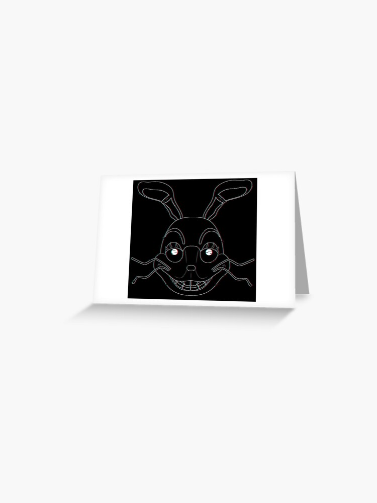 Five nights at Freddie's Glitchtrap  Greeting Card for Sale by