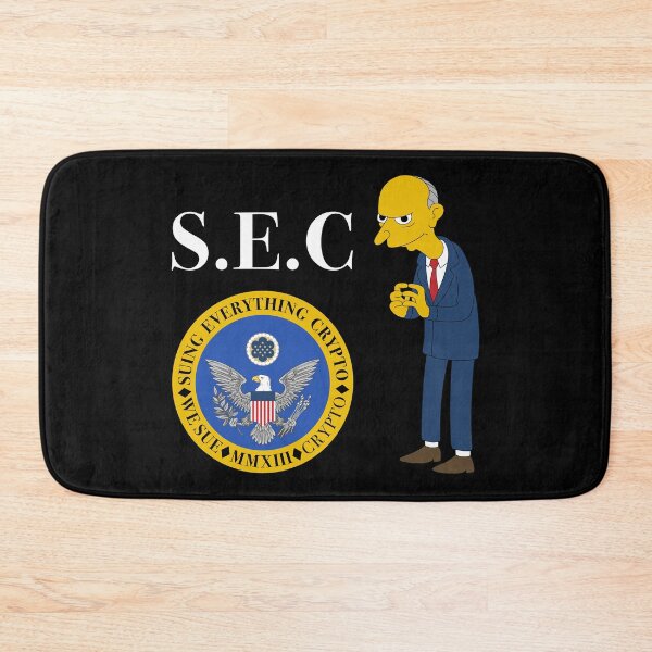 Item preview, SEC Suing Everything Crypto Gary - White Text designed and sold by CryptoStyles00.