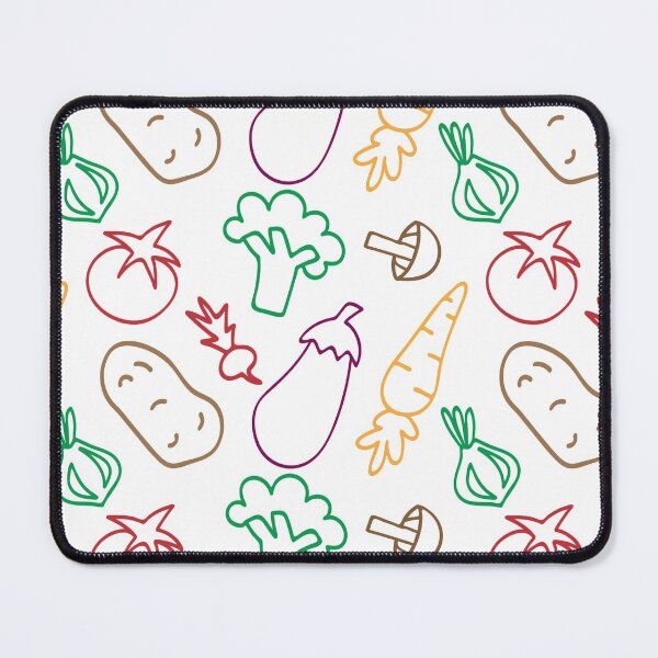 Item preview, Pretty Pattern of Colorful Outline Vegetable designed and sold by zinsam.