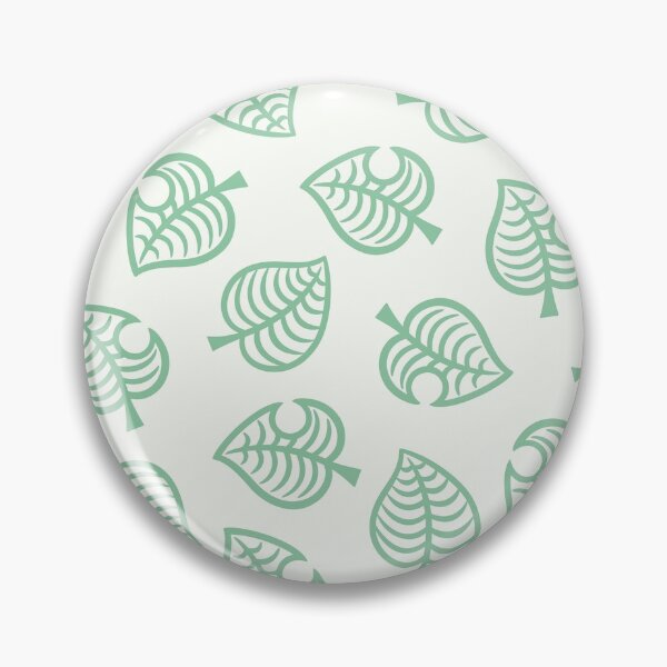 Item preview, Nook Leaf - White Green designed and sold by Myshtra.