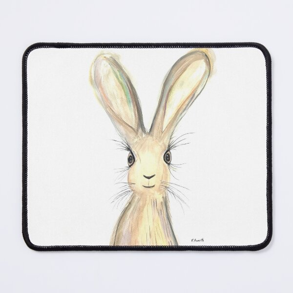 Item preview, Hare watercolor painting designed and sold by Artbymonika.