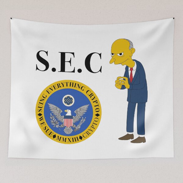 Item preview, SEC Suing Everything Crypto Gary designed and sold by CryptoStyles00.
