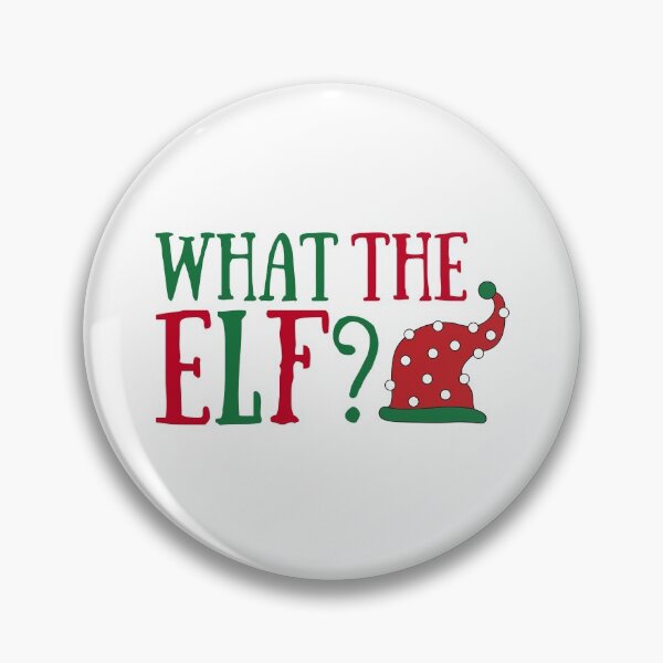 Item preview, What the Elf Funny Trending Christmas Gift Stickers and Shirts designed and sold by BoomDesignsUS.
