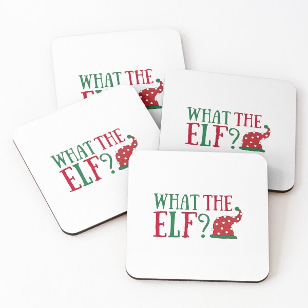 Item preview, What the Elf Funny Trending Christmas Gift Stickers and Shirts designed and sold by BoomDesignsUS.