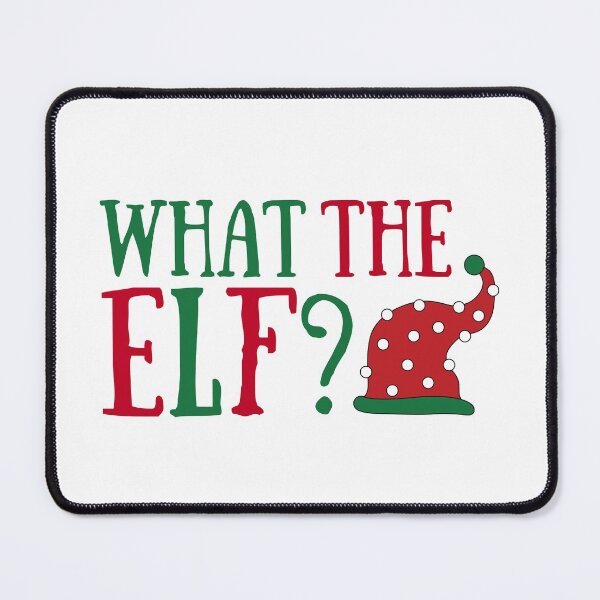 Item preview, What the Elf Funny Trending Christmas Gift Stickers and Shirts designed and sold by BoomDesignsUS.