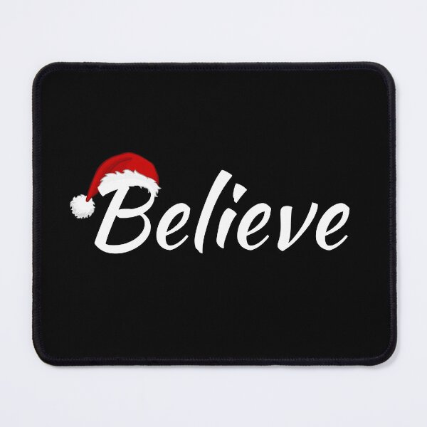 Item preview, Believe Christmas Santa Clause - Don't Stop Believing Christmas Santa - Santa Claus Is Coming To Town designed and sold by ExploreTheStore.