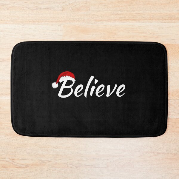 Item preview, Believe Christmas Santa Clause - Don't Stop Believing Christmas Santa - Santa Claus Is Coming To Town designed and sold by ExploreTheStore.