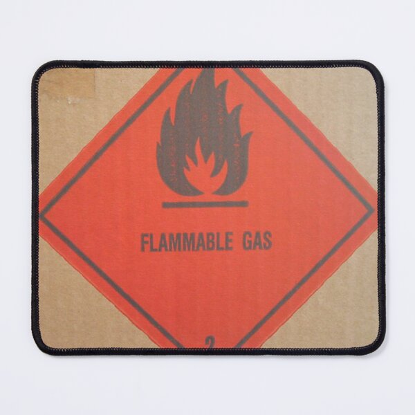 Item preview, Flammable Gas Sign designed and sold by wingstar.