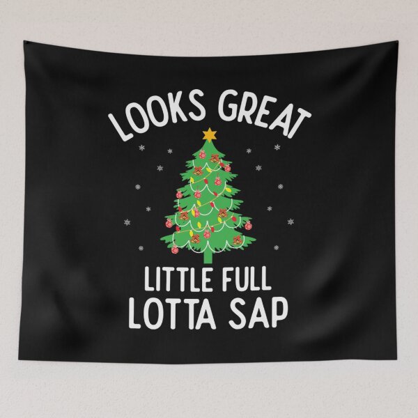 Item preview, Little Full Lotta Sap T Shirt Tee Christmas Vacation Santa designed and sold by bunenebun.