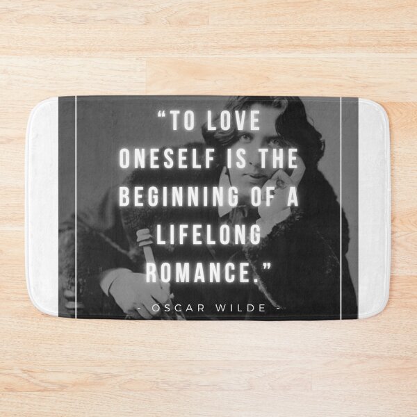 Item preview, To love oneself is the beginning of a lifelong romance | Oscar Wilde | An Ideal Husband designed and sold by iwaya-bazaar.