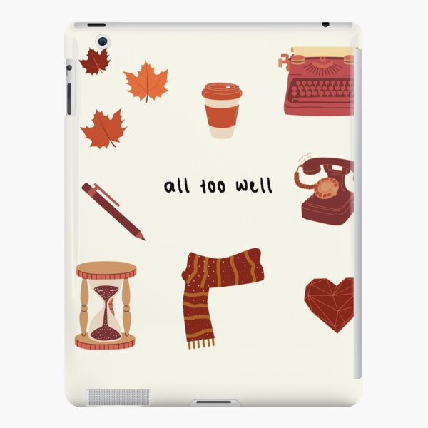 red Taylors version taylor swift all too well iPad Case & Skin for Sale by  TheFinalMayDay