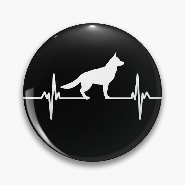 Item preview, Heartbeat Dog Person (DARK COLOURS) designed and sold by Scribblehound.