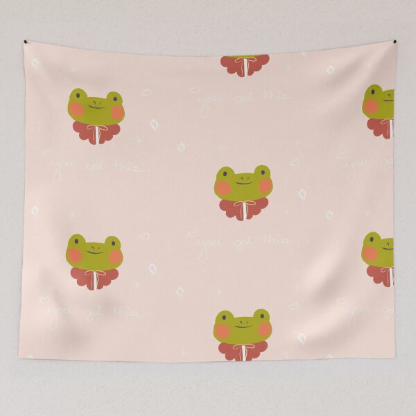 Item preview, Cute motivational frog designed and sold by jadefujiwara.