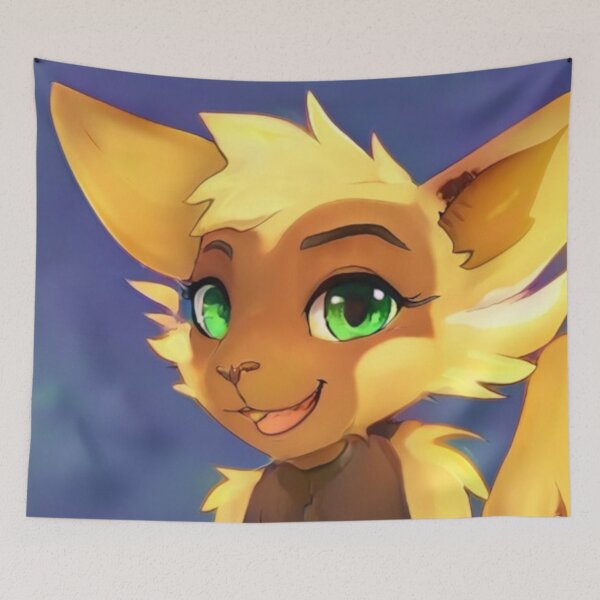 Artikelvorschau, Fursona Gelb 1 entworfen und verkauft von DiscoGypsyFish.